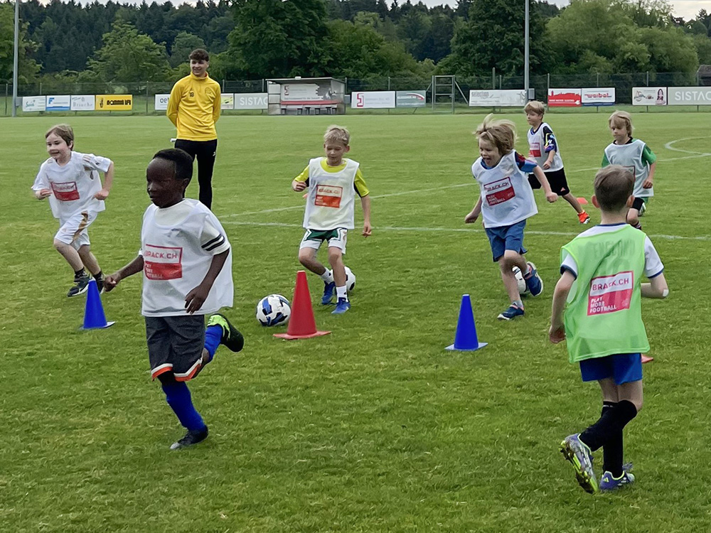 Auch beim Jubiläum viele leuchtende Kinderaugen